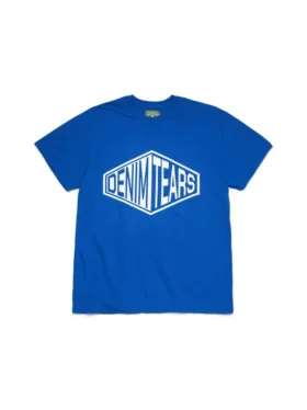 3D Box Logo Tee Blue
