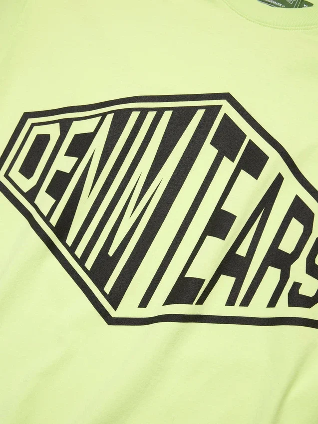 3D Box Logo Tee Lime