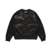 ADG Banner Print Crewneck Black