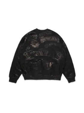 ADG Banner Print Crewneck Black