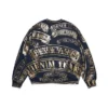ADG Banner Print Crewneck Navy