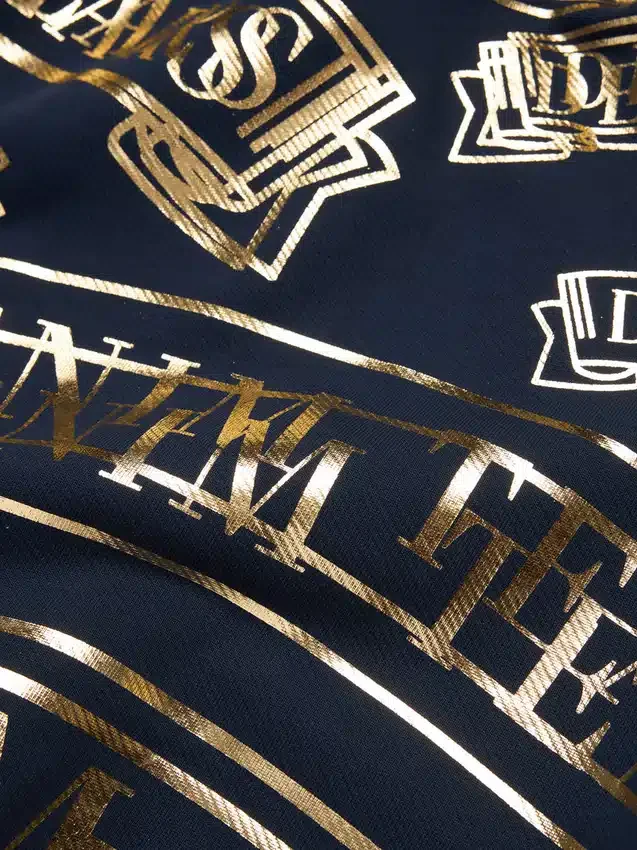 ADG Banner Print Crewneck Navy