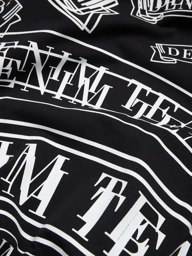 ADG Banner Print Tee Black