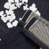 Baggy Cotton Wreath Denim Pant Selvedge