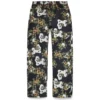 Baggy Floral Denim Pant Selvedge