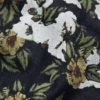 Baggy Floral Denim Pant Selvedge