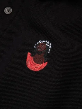 Biblical Polo Sweater Black