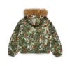 Birch Camo Hooded Work Jacket Green Camo