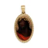 Black Jesus Pendant