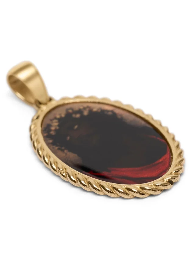 Black Jesus Pendant