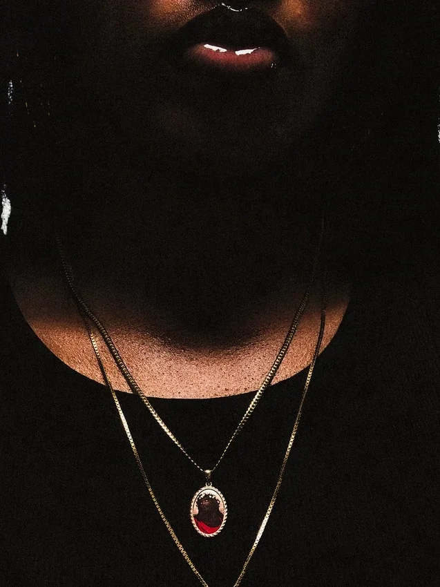 Black Jesus Pendant
