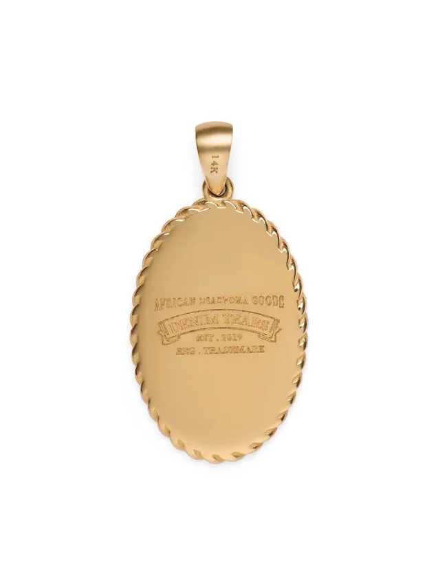 Black Jesus Pendant