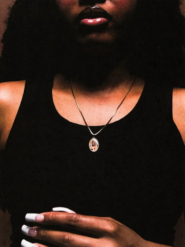 Black Mary Pendant