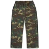 Camo Sequins Open Hem Sweatpant