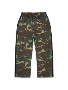 Camo Sequins Open Hem Sweatpant