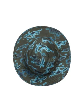 Cloud Camo Bucket Hat Green