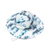 Cloud Camo Bucket Hat White