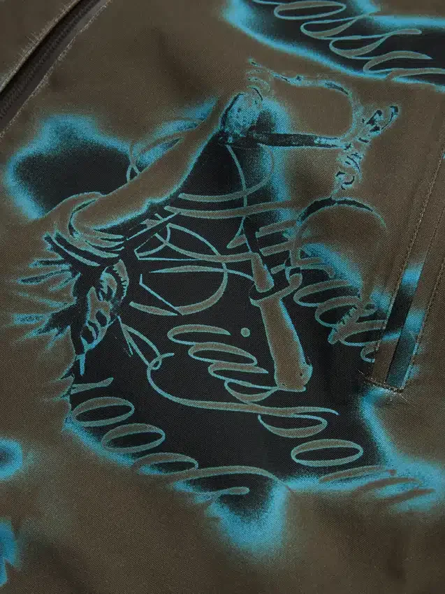 Cloud Camo Taped Seam Shell Jacket