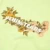 Cotton Floral Logo Lime