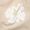 Cotton Wreath Baggy Sweatpants Cream