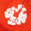 Cotton Wreath Baggy Sweatpants Dark Orange