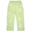 Cotton Wreath Baggy Sweatpants Mint