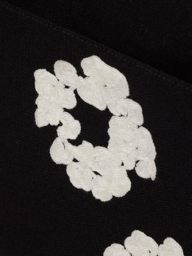 Cotton Wreath Canvas Bag Large
