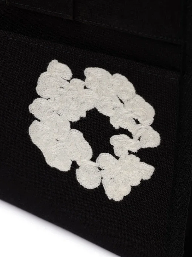 Cotton Wreath Canvas Bag Small
