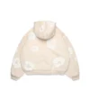 Cotton Wreath Cardigan Hoodie Oatmeal