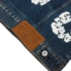 Cotton Wreath Denim Jacket Dark Wash