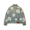 Cotton Wreath Denim Jacket Dirty Wash