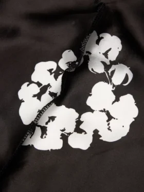 Cotton Wreath Durag Black