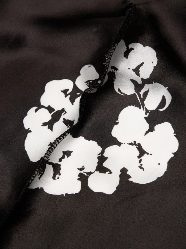 Cotton Wreath Durag Black