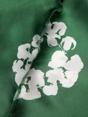Cotton Wreath Durag Green