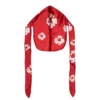 Cotton Wreath Durag Red