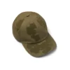 Cotton Wreath Flocked Cap Tan