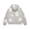 Cotton Wreath Hoodie Grey