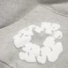 Cotton Wreath Hoodie Grey