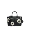 Cotton Wreath Leather Bag Small