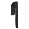 Cotton Wreath Leather Durag Black