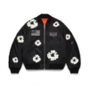 Cotton Wreath MA-1 Bomber Jacket Black