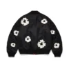 Cotton Wreath MA-1 Bomber Jacket Black