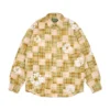 Cotton Wreath Madras Long Sleeve Button Up