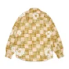 Cotton Wreath Madras Long Sleeve Button Up