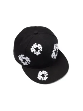 Cotton Wreath New Era 59FIFTY Canvas Fitted Cap Black