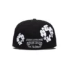 Cotton Wreath New Era 59FIFTY Canvas Fitted Cap Black