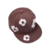Cotton Wreath New Era 59FIFTY Canvas Fitted Cap Brown