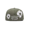 Cotton Wreath New Era 59FIFTY Canvas Fitted Cap Olive