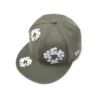 Cotton Wreath New Era 59FIFTY Canvas Fitted Cap Olive