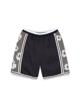 Cotton Wreath Olaf Shorts Black